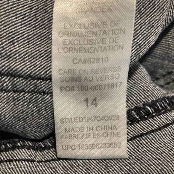 DEMOCRACY Sz 14 Ab-Solution Technology Dark Wash High Rise Skinny Jeggings Jeans - Picture 12 of 13